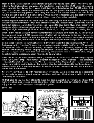 Professional Wrestling in Comic Strips, Illustrations, Cartoons & Clip Art, vol. 1, by Scott Teal