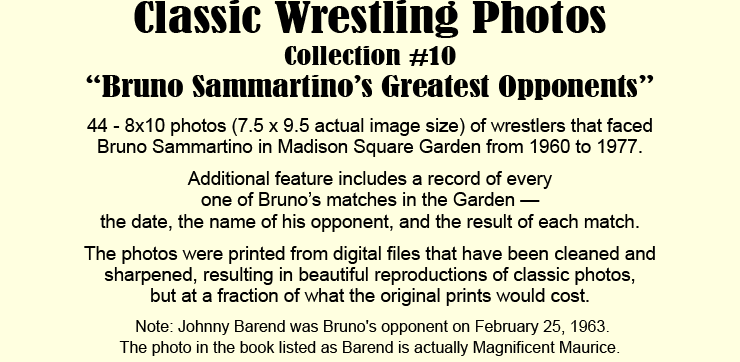 Classic Wrestling Photos #10