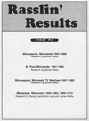 Rasslin' Results #3