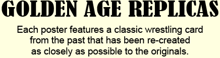 Golden age poster replicas