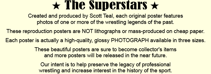 Pro wrestling's legends